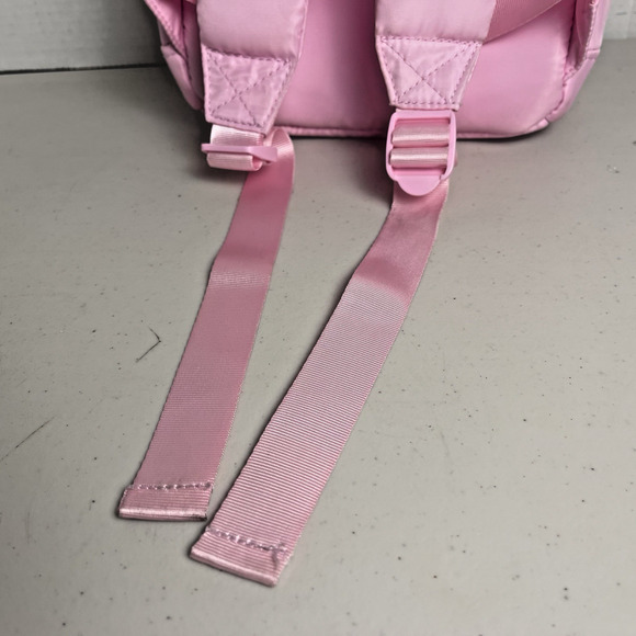 Disney Cruise Line Minnie Ears Sequin Pink Backpack Bibbidi Bobbidi BONUS Wallet - Picture 6 of 16